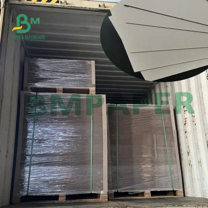 3mm 3000micron άκαμπτη γκρίζα καρτών κάρτα τεχνών επιφάνειας πινάκων ομαλή για τη συσκευασία