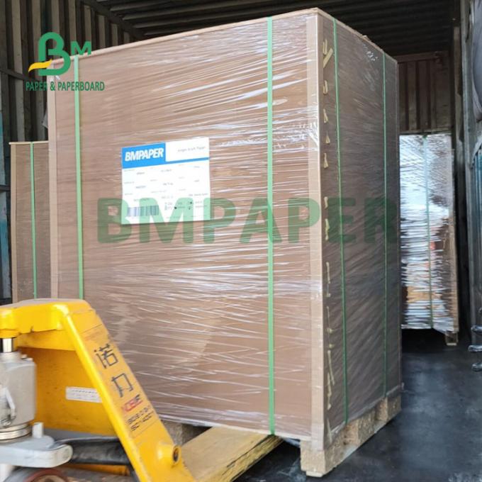 εκτατό έγγραφο της Kraft σάκων 80gsm 90gsm για τις τσάντες τσιμέντου 100cm καλή ανθεκτικότητα