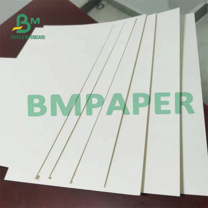 0.5mm 0.6mm ακατέργαστο άσπρο έγγραφο χαλιών μπύρας λεκιάζοντας εγγράφου νερού απορροφώντας