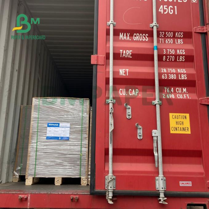 ο άργιλος 300gsm 350gsm έντυσε τον πίνακα για το πλαίσιο 46 «Χ 21» οδοντόπαστας υψηλή ακαμψία