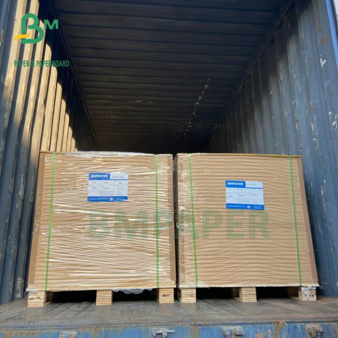 70g 75g 80g καφετής ρόλος 97CM εγγράφου της Kraft τσιμέντου χρώματος ημι εκτατός πλάτος