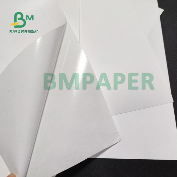 80gsm ημι - στιλπνό αυτοκόλλητο θερμικό έγγραφο για την ετικέτα 70 X 100cm ιατρικής