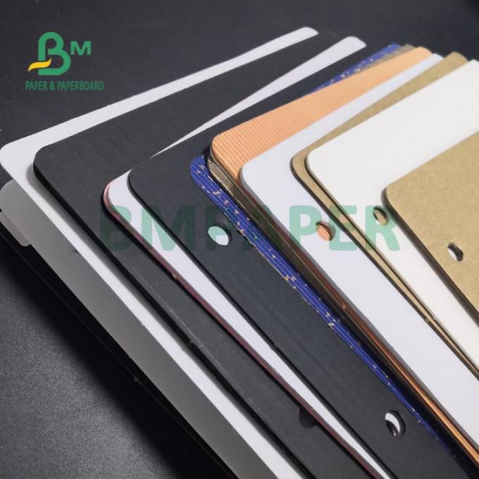 140gsm + ο ενιαίος τοίχος 170gsm τύπωσε το ζαρωμένο έγγραφο για το φλάουτο μανικιών Ε καφέ