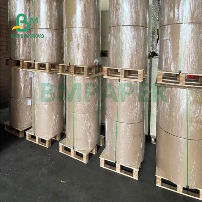 160gsm 200gsm υψηλό έγγραφο της Kraft ακαμψίας καφετί για τη συσκευασία του κιβωτίου