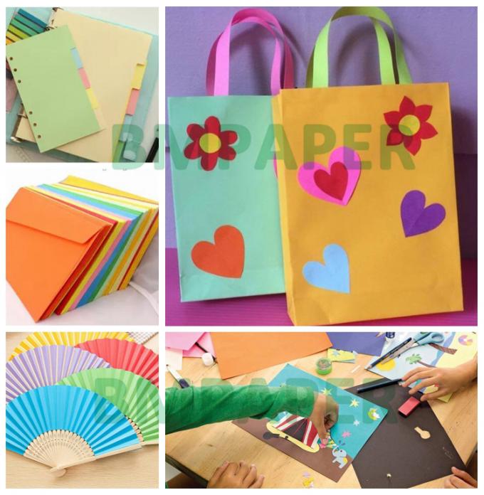 Χωρίς επίστρωση χρωματισμένο έγγραφο Cardstock όφσετ για τη ευχετήρια κάρτα 720 X 1020mm