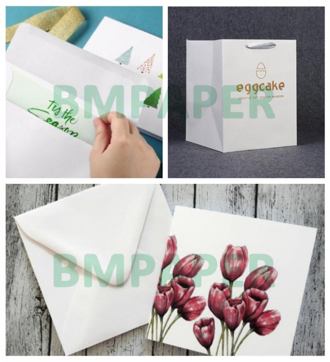 χωρίς επίστρωση Woodfree πίνακας εγγράφου 200gsm 250gsm για τα φυλλάδια 720mm X 1020mm