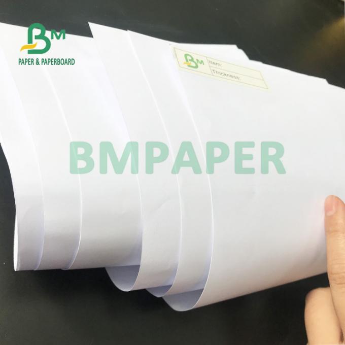 έξοχο άσπρο έγγραφο 635mm X 914mm Woodfree όφσετ 140gsm 160gsm καλή λειότητα
