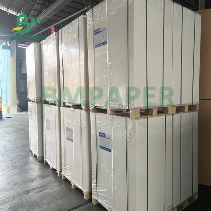 390gsm δύο πλευρές λευκαίνουν τον άσπρο ξύλινο πολτό Papel 100% υγρασίας απορροφώντας