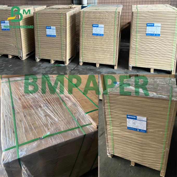 Πίσω έγγραφο 325gsm της Kraft πινάκων χαρτοκιβωτίων τροφίμων άσπρο ντυμένο διπλώνοντας