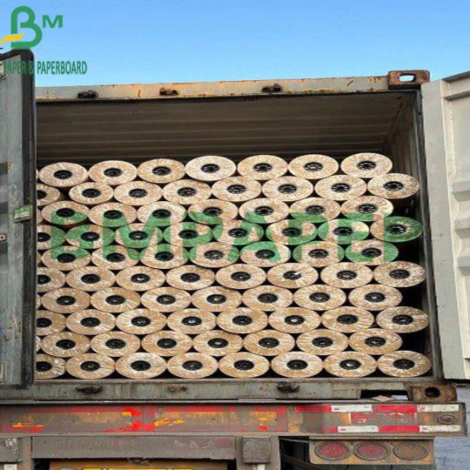 πλάτος 680mm χαρτιού δημοσιογραφικού χάρτη ξύλινου πολτού 45gsm 48.8gsm Virgin τυλίγοντας χαρτί 781mm