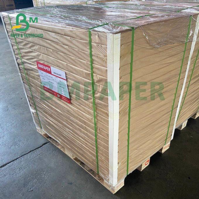 τα καφετιά Kraft φύλλα εγγράφου 127g 160g για παίρνουν έξω την δάκρυ-αντίσταση κιβωτίων