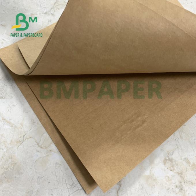 300gsm το σκοτεινό καφετί χαρτί της Kraft κυλά τον κανένας-λυσσασμένο ξύλινο πολτό της Virgin