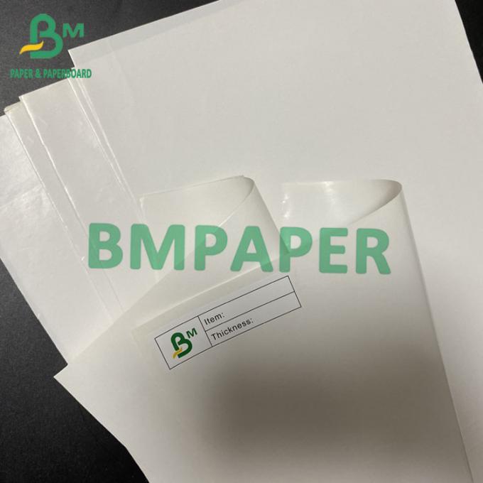 άσπρο έγγραφο ετικετών μπύρας 65gsm 70gsm 75gsm για την εκτύπωση όφσετ 49cm 68cm 75cm