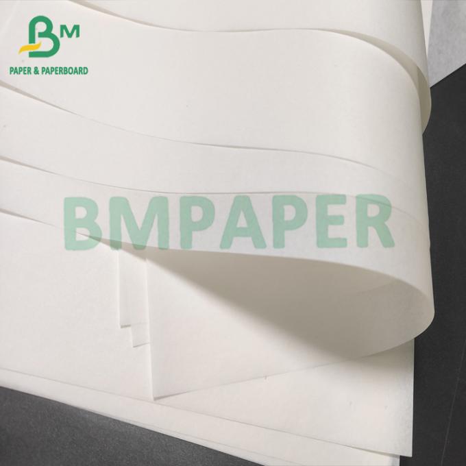 35gsm άσπρος βαθμός 3 Greaseproof εγγράφου ρόλοι τυλίγοντας εγγράφου βαθμού τροφίμων