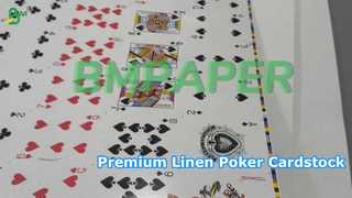 Κάρτα πόκερ με υφή BMPAPER Premium Linen