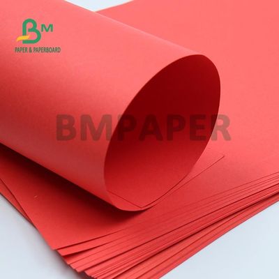 100 - 250gsm χωρίς επίστρωση έγγραφο του Μπρίστολ κόκκινου χρώματος για την τέχνη 1350mm DIY σαφής εικόνα