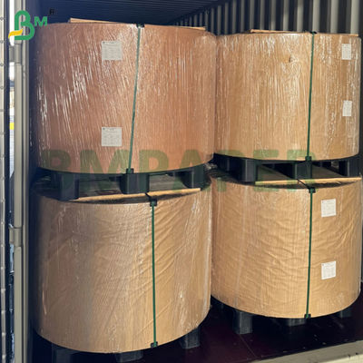 75gm 80gm καφέ ανθεκτικό τσιμέντο χαρτί Kraft για σακούλες συσκευασίας 70cm 80cm