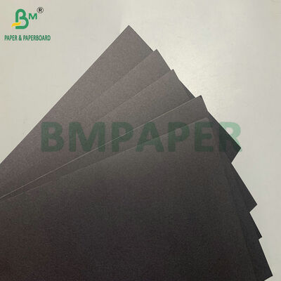 Ακατέργαστη Matte Finish Premium Heavyweight 300gsm Μαύρο χαρτόνι για Laser/Inkjet εκτύπωση αφίσων & Photo Mounting