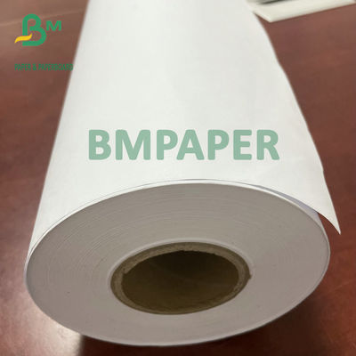 24» Χ 50 20LB χωρίς επίστρωση Inkjet δεσμών εγγράφου CAD σχεδιαστών υάρδες ρόλων εγγράφου