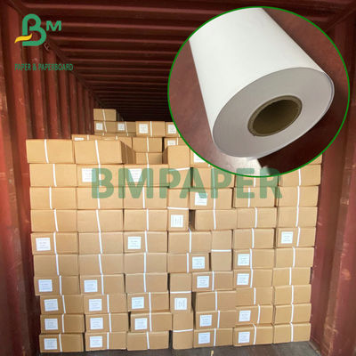 24» Χ 50 20LB χωρίς επίστρωση Inkjet δεσμών εγγράφου CAD σχεδιαστών υάρδες ρόλων εγγράφου
