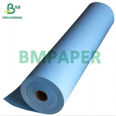 80gsm μπλε ρόλος 310mm 620mm X 150m τυπωμένων υλών Inkjet εγγράφου σχεδιαστών CAD μήκος