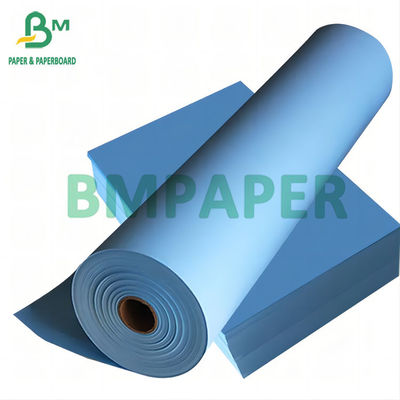 80gsm μπλε ρόλος 310mm 620mm X 150m τυπωμένων υλών Inkjet εγγράφου σχεδιαστών CAD μήκος