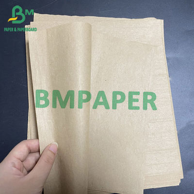 έγγραφο της Kraft σάκων 40gsm 70gsm BKP για την καφετιά τσάντα συσκευασίας τροφίμων ευρέως 0.5m - 2.5m