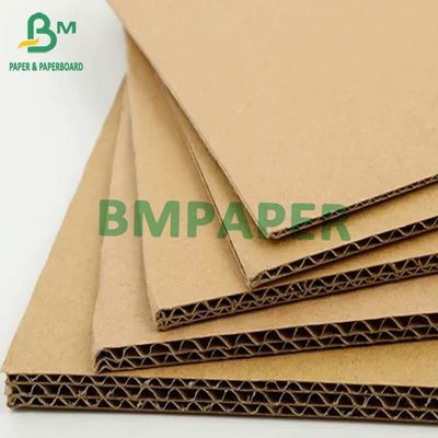 5ply φύλλα διπλοτειχισμένα 4.5mm ζαρωμένου χαρτονιού ραβδώσεων παχιά