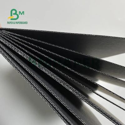 Μαύρο ζαρωμένο πάχος χαρτονιού 110gsm 120gsm 150gsm εγγράφου φλαούτων Ε Φ