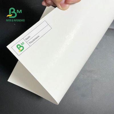 Μια πλευρά έντυσε το ρόλο 275gsm 325gsm εγγράφου ψυκτήρων για τα τρόφιμα συσκευασίας