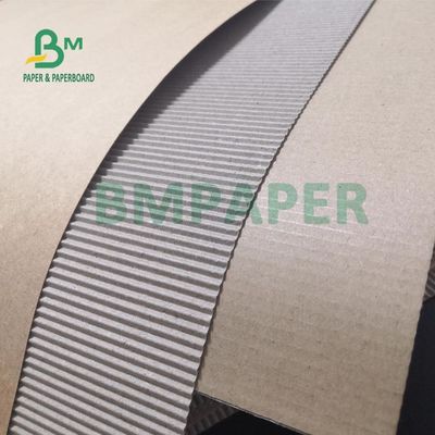 140gsm + τυπωμένος 170gsm ενιαίος τοίχος σε κυματοειδές πανό για το φλάουτο μανικιών Ε καφέ