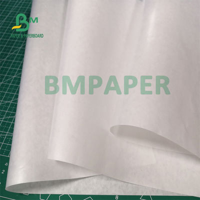 Άσπρα Kraft βαθμού τροφίμων φύλλα 40gsm 50gsm εγγράφου MG για τη συσκευασία 600mm ζάχαρης