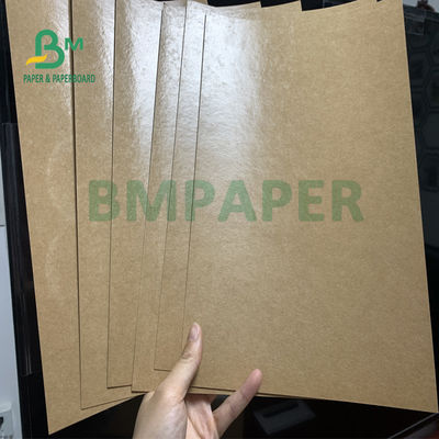 Υψηλό έγγραφο 160gsm 200gsm της Kraft ακαμψίας καφετί για τη συσκευασία του κιβωτίου