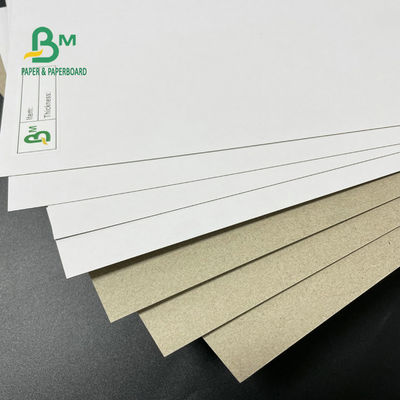42 η ίντσα έντυσε το διπλό πίνακα γκρίζο πίσω 350GSM 400GSM 450GSM για τη συσκευασία των κιβωτίων