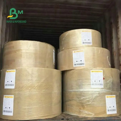 Καφετής πίνακας σκαφών της γραμμής της Kraft Oilproof, ρόλοι ντυμένου εγγράφου PE για τα τρόφιμα που τυλίγουν 70gsm 80gsm 90gsm