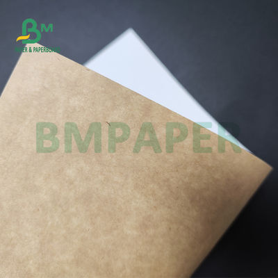 250gsm 300gsm C1S η Kraft έντυσε πίσω το διπλό πίνακα για το χρηματοκιβώτιο τροφίμων κιβωτίων σαλάτας