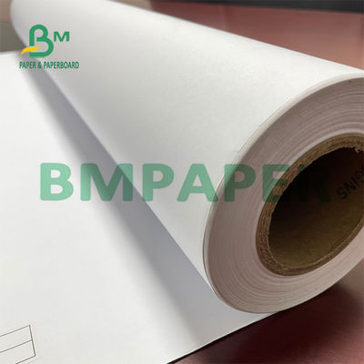 λευκό Inkjet σχεδιαστών 80g 914x50m Papel για το ρόλο εγγράφου φωτοτυπιών