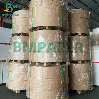 Πίσω έγγραφο 325gsm της Kraft πινάκων χαρτοκιβωτίων τροφίμων άσπρο ντυμένο διπλώνοντας