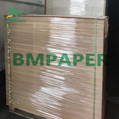 325GSM ντυμένος λευκός πίνακας της Kraft με την καφετιά πλάτη για το κιβώτιο πρόχειρων φαγητών