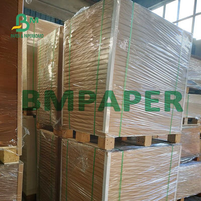 325GSM ντυμένος λευκός πίνακας της Kraft με την καφετιά πλάτη για το κιβώτιο πρόχειρων φαγητών
