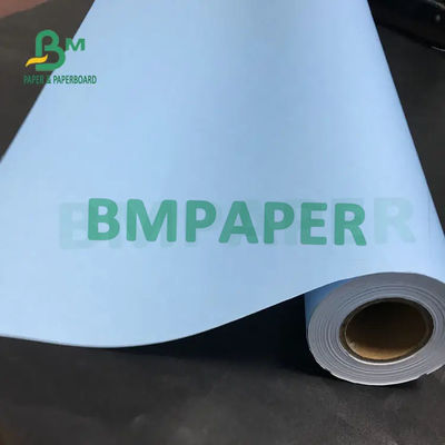80gsm 20lb ενιαία δευτερεύουσα/διπλή ψηφιακή εκτύπωση ρόλων εγγράφου σχεδιαστών πλευρών μπλε