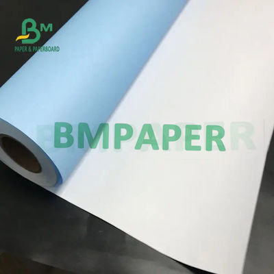 80gsm 20lb ενιαία δευτερεύουσα/διπλή ψηφιακή εκτύπωση ρόλων εγγράφου σχεδιαστών πλευρών μπλε