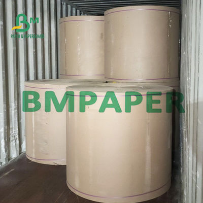 Καφετής πίνακας 70gsm 90gsm 92cm σκαφών της γραμμής της Kraft για σε κυματοειδές πανό