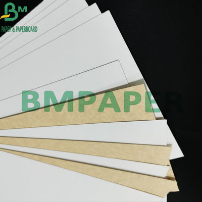 300gsm ο βαθμός τροφίμων έντυσε το άσπρο έγγραφο της Kraft με την καφετιά πλάτη για το εμπορευματοκιβώτιο τροφίμων