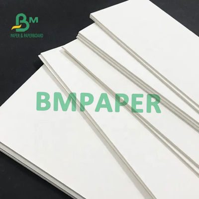 Διπλό δευτερεύον άσπρο φύλλο 1mm 1.2mm 1.5mm 2mm πινάκων χαρτονιού διπλό παχιά