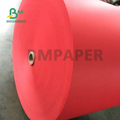 100 - 250gsm χωρίς επίστρωση έγγραφο του Μπρίστολ κόκκινου χρώματος για την τέχνη 1350mm DIY σαφής εικόνα