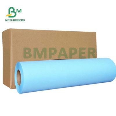 Μπλε ψηφιακό χαρτί 80gsm για μηχανολογικό σχέδιο 20'' 24'' X 50 γιάρδες πυρήνα 2 ιντσών