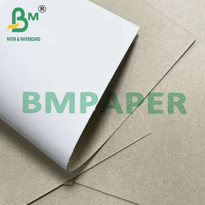 300GSM 400GSM έντυσε τη διπλή ανακυκλωμένη πίνακας Λευκή Βίβλο με την γκρίζα πλάτη για το βιβλίο αρχείων