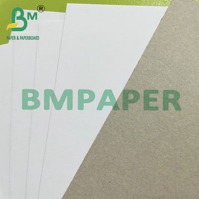 300GSM 400GSM έντυσε τη διπλή ανακυκλωμένη πίνακας Λευκή Βίβλο με την γκρίζα πλάτη για το βιβλίο αρχείων