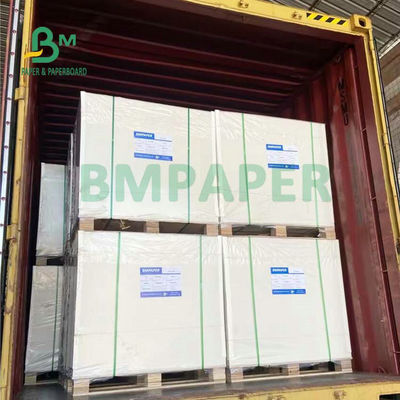 Πτυσσόμενο κουτί C1S 215gsm 220gsm για κουτί τσιγάρων σε λευκό / λευκό